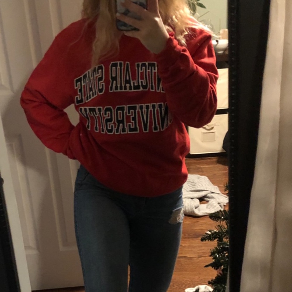 College crew neck